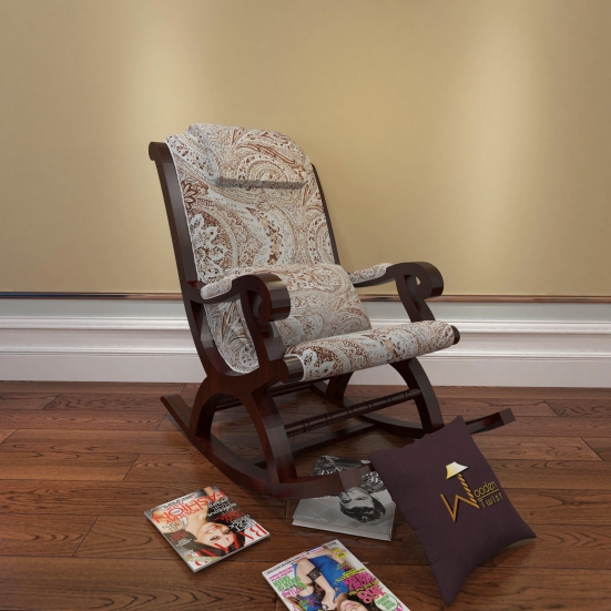 Azure Premium Rocking Chair-Brown