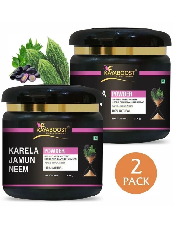 KAYABOOST Neem, Karela, Jamun Powder 400 gm