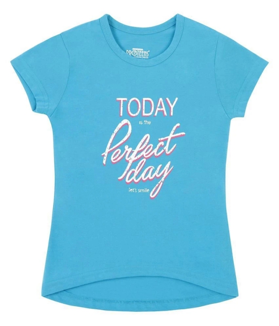 Proteens Girls Blue T-shirt - None