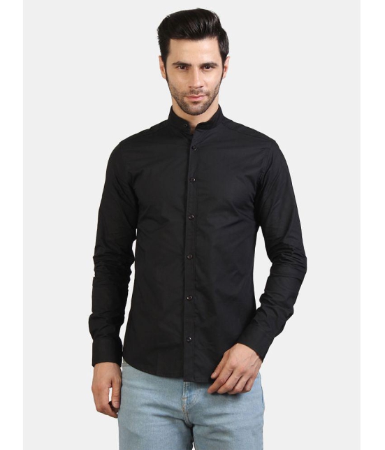 Life Roads - Black Cotton Slim Fit Men's Casual Shirt ( Pack of 1 ) - None