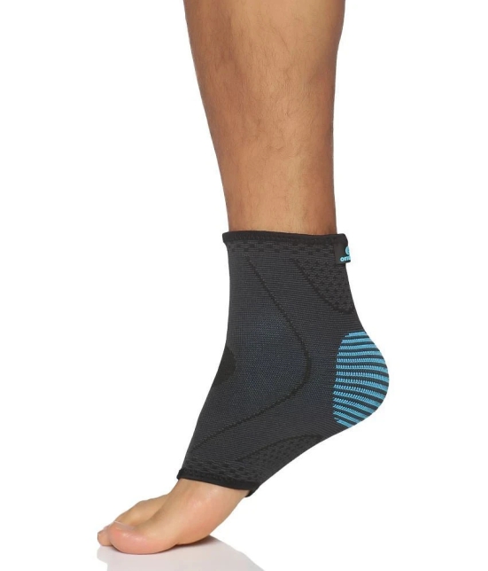 Omtex - Black Ankle Support ( Pack of 1 ) - M