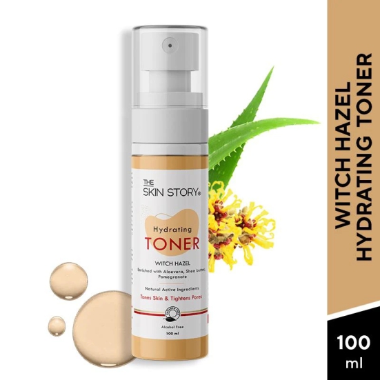 Moisturizing & Pore Minimizing Toner With Witch Hazel, Aloe Vera For All Skin Types (100 ML)