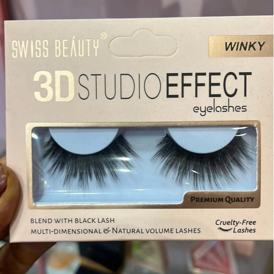 SWISS BEAUTY 3D Studio effect eyelashes-Malloy