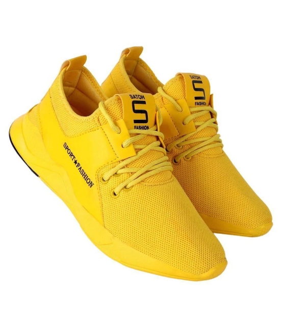 Aadi Sneakers Yellow Casual Shoes - 10