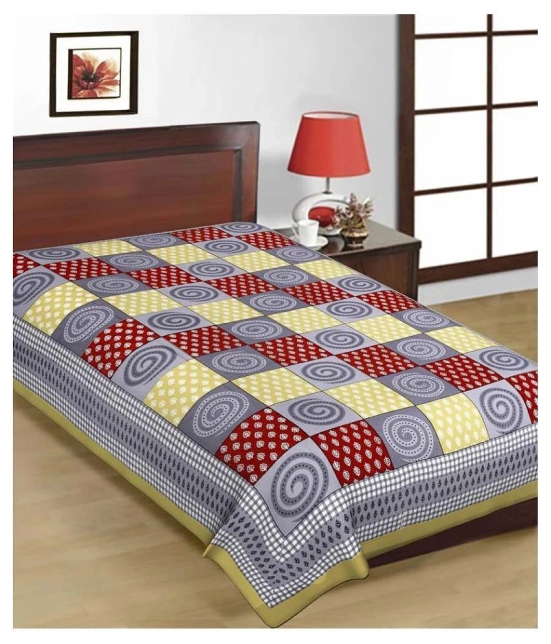 Uniqchoice - Assorted Cotton Single Bedsheet - Assorted