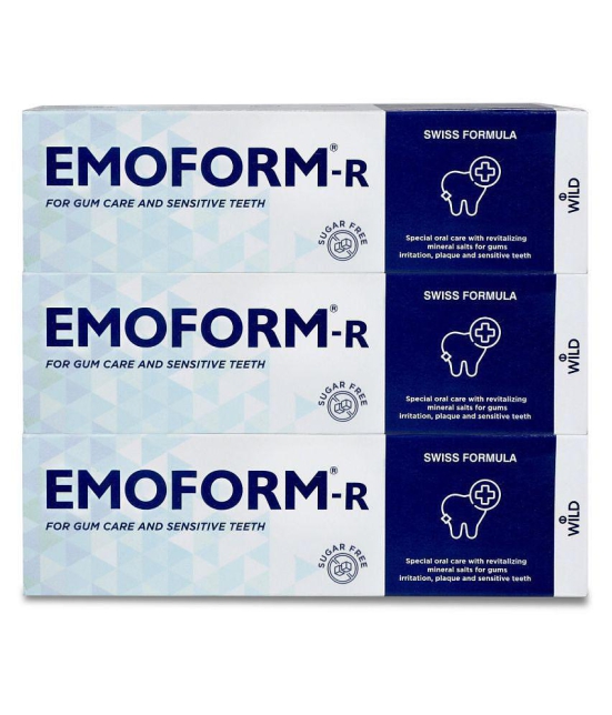 EMOFORM R - Toothpaste 150 gm Pack of 3