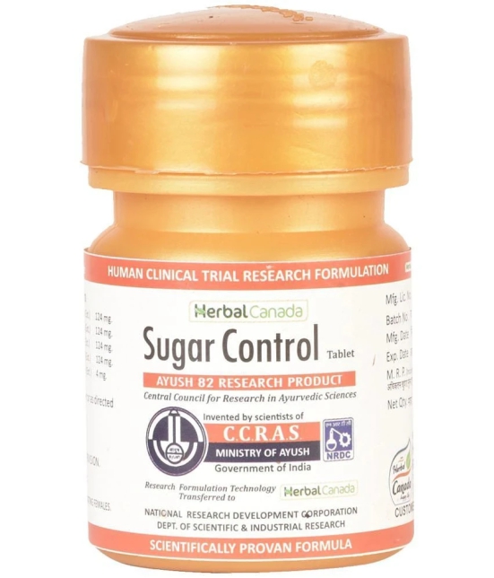 Herbal Canada Sugar Control Tablet 60 no.s