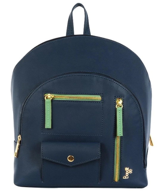 Baggit Blue PU Backpack - Blue