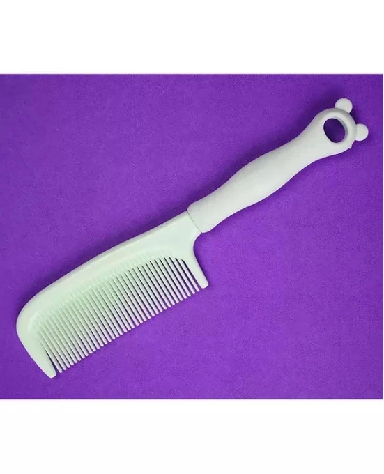 Simple Plastic Comb (Set of 2)-Blue