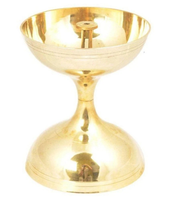 ROYAL brass table diya (pack of 1)