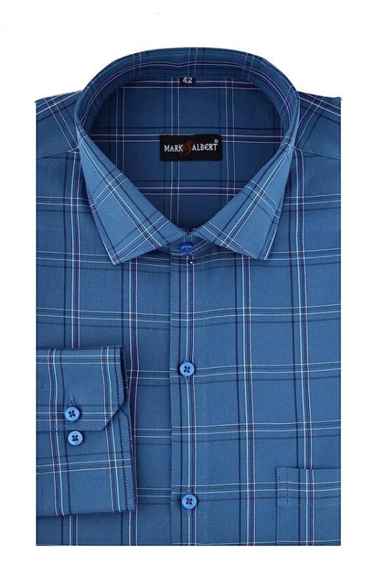 Men Slim Fit Checkered Casual Shirt