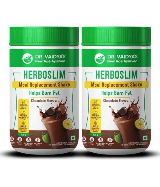 Dr. Vaidyas Herboslim Shake (Chocolate)(Pack of 2)