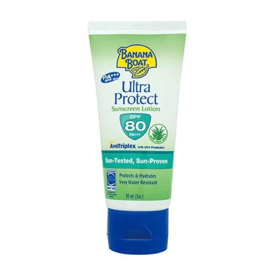 Banana Boat Ultra Protect Sunscreen Lotion SPF80 90ml