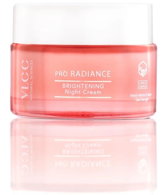 VLCC Pro Radiance Skin Brightening Night Cream Hydrate & Repair Skin 50g