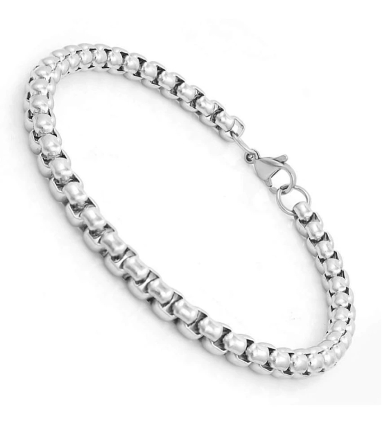 FASHION FRILL Silver Bracelet ( Pack of 1 ) - None