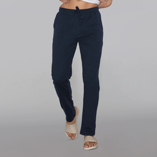 Pace Cotton Rich Track Pants Navy Blue S