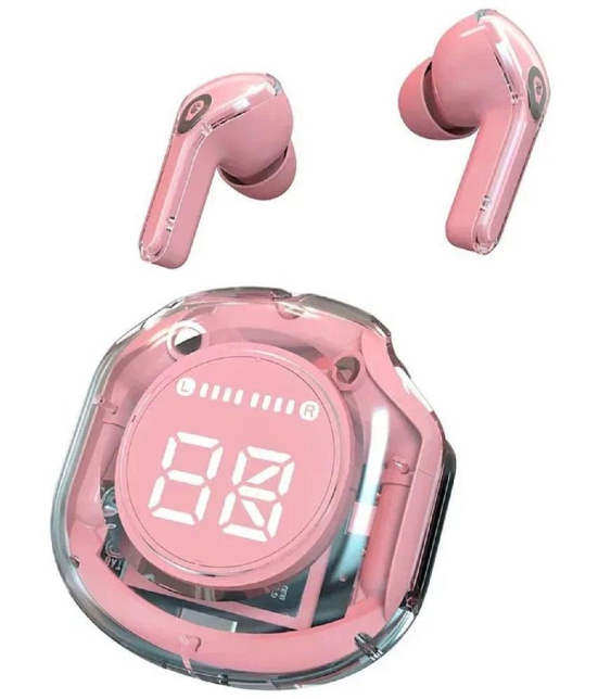 Life Like Ultra Pods 2 Type C True Wireless (TWS) In Ear 24 Hours Playback Powerfull bass IPX4(Splash & Sweat Proof) Pink