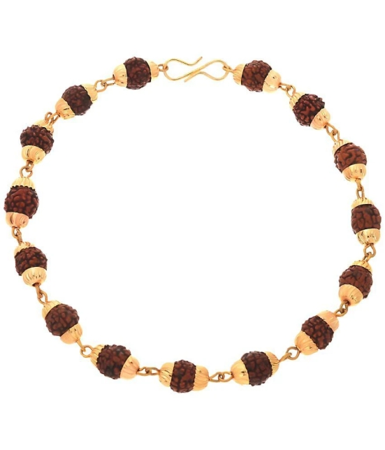 Rudraksha Bracelet - Gold Plated