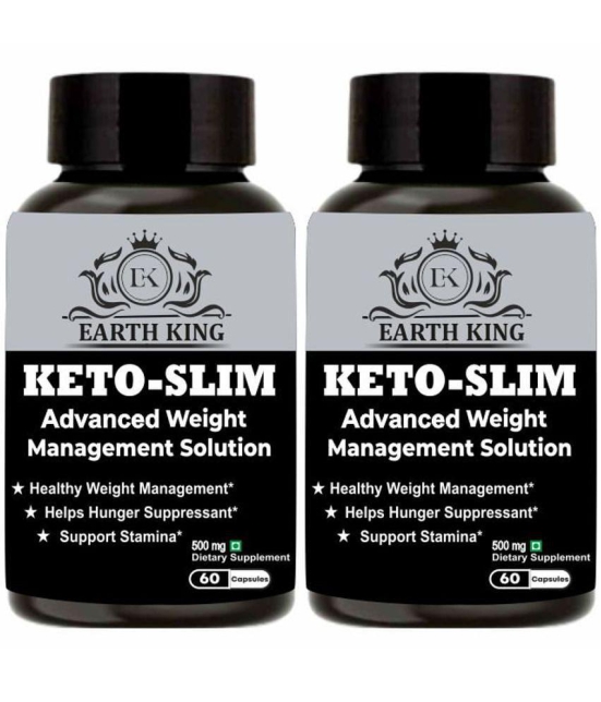 EARTH KING Keto Slim Capsule for Weight Loss and Fat Loss (Pack of2)