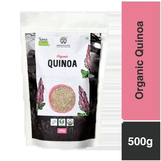 Organicana Organic Quinoa Seeds, 500 gms