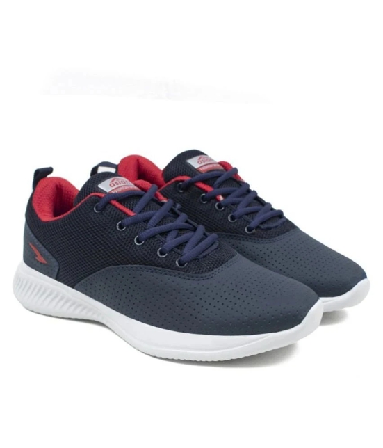 ASIAN - Navy Mens Sports Running Shoes - None