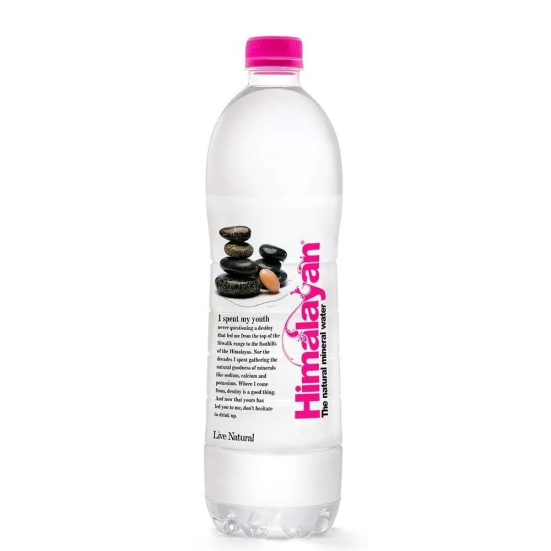 Himalayan Himalayan - The Natural Mineral Water, 1 ltr  bottle PET Bottle, 1 ltr