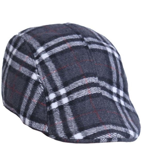 Zacharias Gray Woollen Men''s Cap ( Pack of 1 ) - Gray