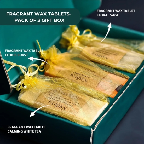 Fragrant Wax Tablets - COMBO OF 3-With GiftBox