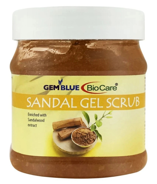 Gemblue Biocare Sandal Gel Scrub 500Ml