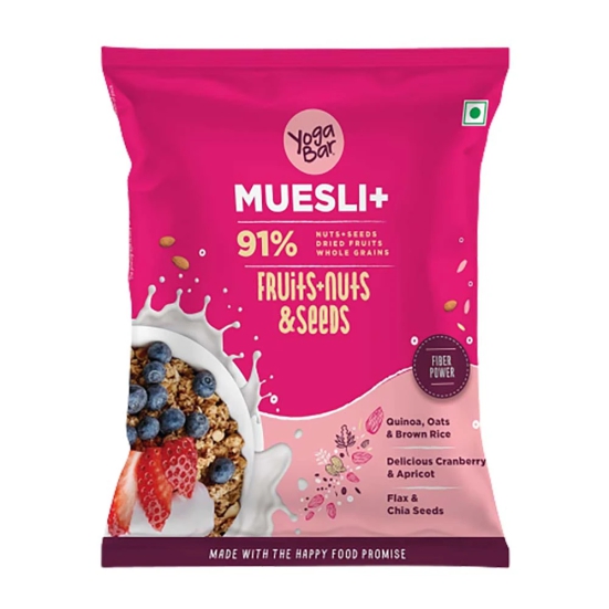 Yogabar Muesli Fruits Nuts + Seeds, 40 Gm