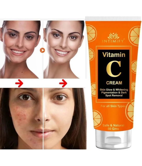 Intimify Vitamin C Cream, Skin Brightening Cream, Day Cream, Night Cream, 50 Gms