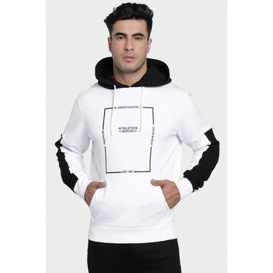 Mens White Hoodie