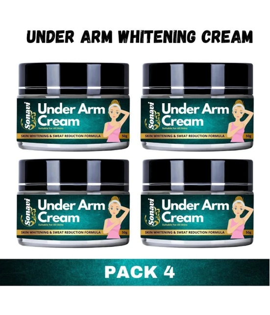 Smartdrops Underarm Whitening Skin Brightning Cream 50 g - pack of 4