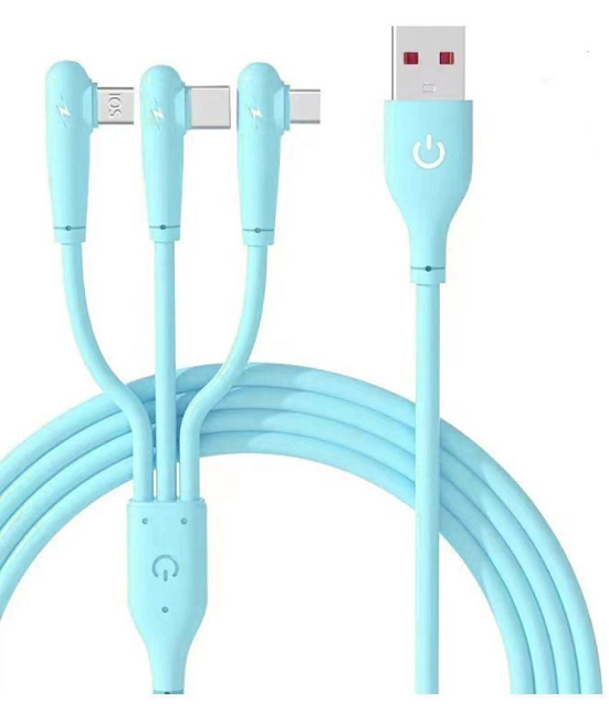 Life Like - Blue 5 A Multi Pin Cable 1.2 Meter - Blue