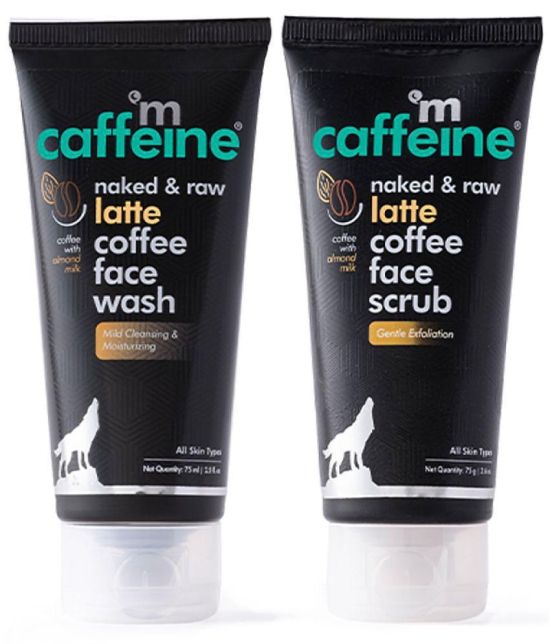 mCaffeine Face Care Kit for Winters with Moisturizing Face Wash and Face Scrub