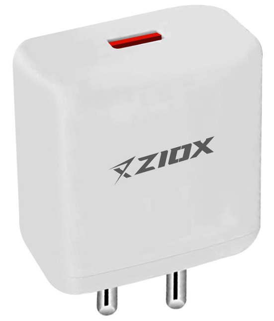 ZIOX No Cable 3A Wall Charger - White