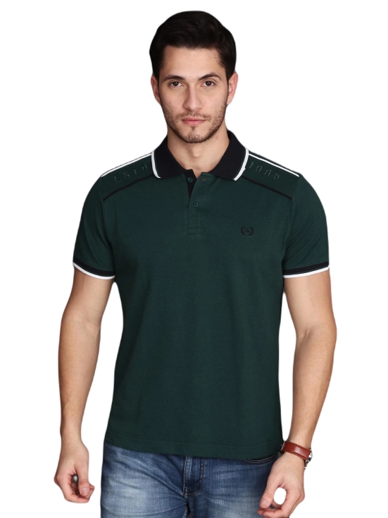 Albion Mens Cyan Hunter Green T-Shirt