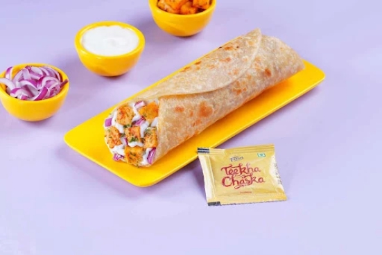 Paneer Cheese Melt Wrap