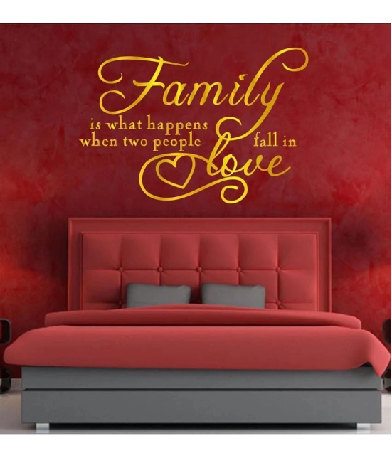 Decor Villa Love family Vinyl Wall Stickers