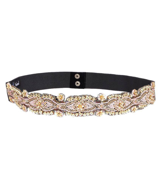 Anekaant Pink Fabric Party Belt - None