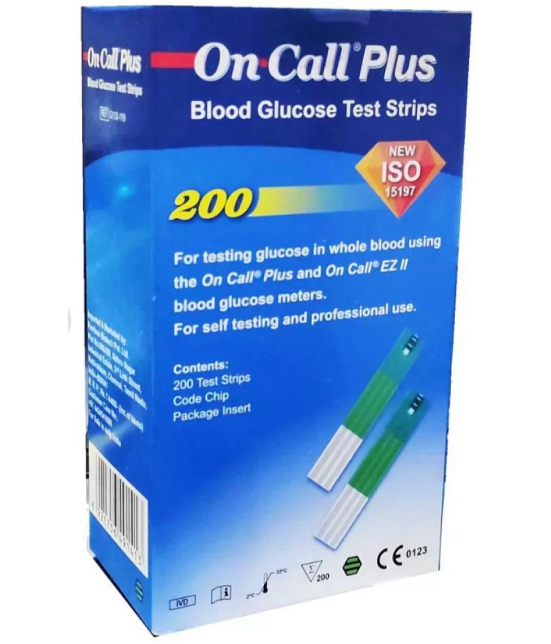 ON CALL PLUS 200 Test Strips Expiry Apr 2024