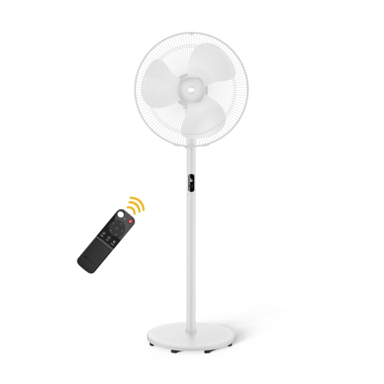 Atomberg Renesa 400mm BLDC motor Energy Saving Pedestal Fan with Remote Control (White,Pack of 1)