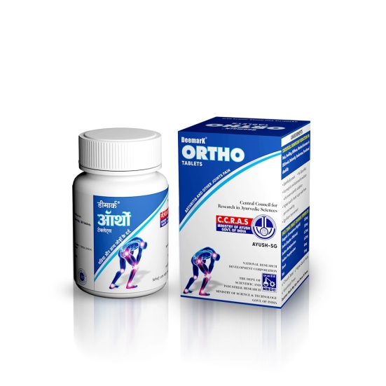 Deemark Ortho Tablets for Complete joint & Muscles Pain Relief (30 Tab)