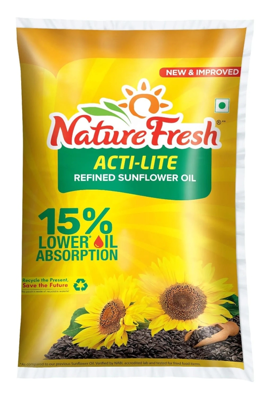 NF REF SUNFLOWER OIL 1LTR PCH