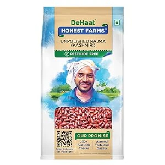 Dehaat Honest Farms Dehaat Unplshd Rajma (Kashmiri)  500Gm, 1 Pc