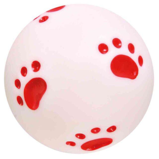 Trixie - Ball with paws Vinyl (10 cm)