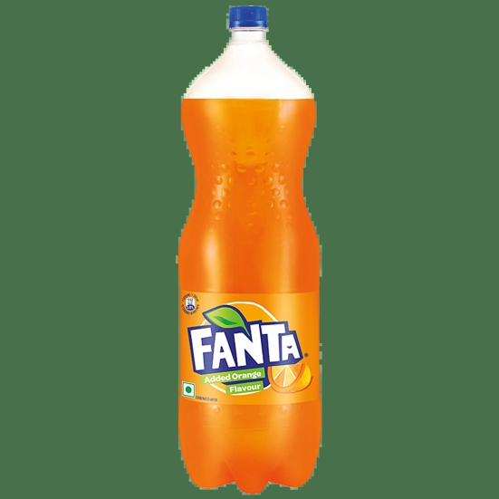 Fanta Soft Drink - Orange Flavoured, Refreshing, 2 L Pet Bottle