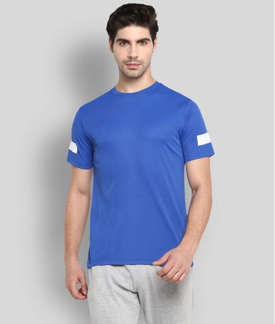 OFF LIMITS - Blue Polyester Regular Fit Mens Sports T-Shirt ( Pack of 1 ) - None