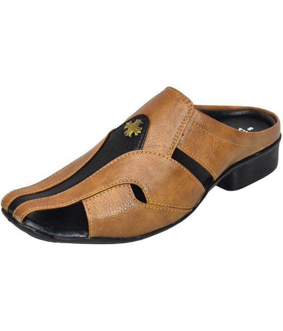 Dream Makers - Brown Men's Sandals - None