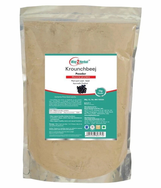 Way2Herbal Krounchbeej    Powder 1 kg